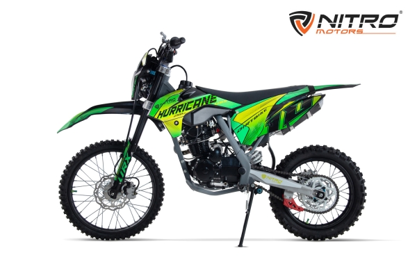 NITRO MOTORS 250cc Dirtbike Hurricane URX 19/16 5-Gang